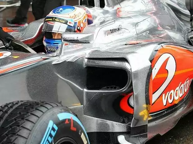 Aerodynamische Neuerungen am McLaren MP4-27 für Spa Titel-Bild zur News: Aerodynamische Neuerungen am McLaren MP4-27 für Spa