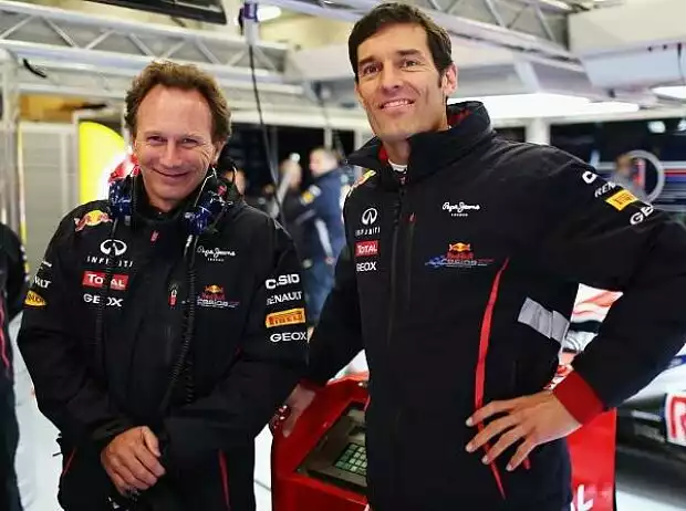 Christian Horner (Red-Bull-Teamchef), Mark Webber Titel-Bild zur News: Christian Horner (Red-Bull-Teamchef), Mark Webber