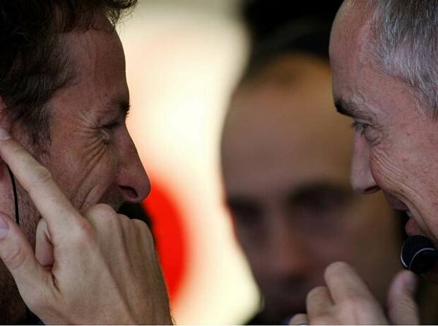 Titel-Bild zur News: Jenson Button und Martin Whitmarsh