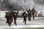 Die Crew von Ty Dillon bejubelt dessen ersten Truck-Sieg