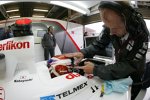 Kamui Kobayashi (Sauber) mit Josef Leberer