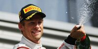 Bild zum Inhalt: Alonso erstmals k.o.: Button gewinnt in Belgien