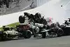 Bild zum Inhalt: Sauber im Pech: Riesenchance im Crash verloren