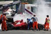 Ferrari: Ein Schockmoment und zehn WM-Punkte