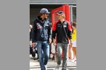 Jean-Eric Vergne (Toro Rosso) und Charles Pic (Marussia) 