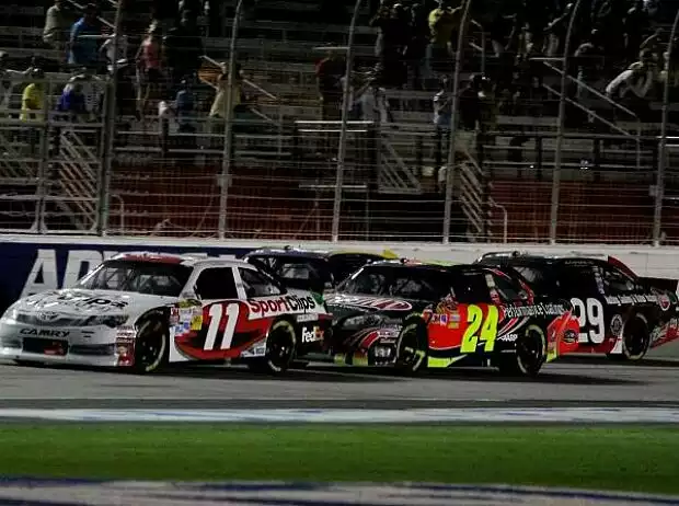 Jeff Gordon, Denny Hamlin Titel-Bild zur News: Jeff Gordon, Denny Hamlin