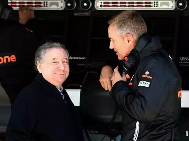 Jean Todt und Martin Whitmarsh Titel-Bild zur News: Jean Todt und Martin Whitmarsh