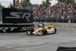 Ryan Hunter-Reay (Andretti) vor Ryan Briscoe (Penske) 