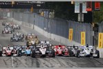 Start zum Baltimore Grand Prix mit Will Power (Penske) an der Spitze