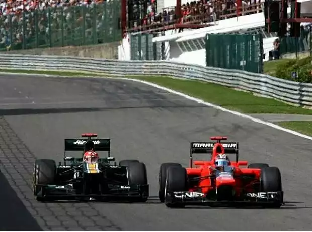 Heikki Kovalainen, Timo Glock Titel-Bild zur News: Heikki Kovalainen, Timo Glock