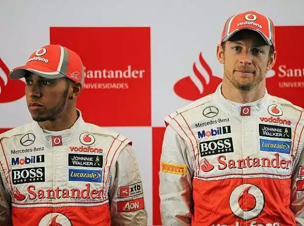 Lewis Hamilton, Jenson Button Titel-Bild zur News: Lewis Hamilton, Jenson Button