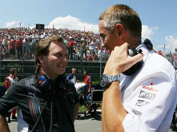 Christian Horner und Martin Whitmarsh Christian Horner und Martin Whitmarsh