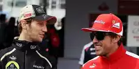 Bild zum Inhalt: Grosjean entschuldigt sich bei Alonso und Co.