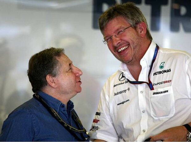 Jean Todt und Ross Brawn