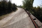 Steilwand-Kurve der alten Monza-Strecke