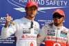 Bild zum Inhalt: Hamilton & Button: "Fantastisch für das Team"