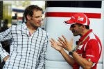 Alexander Wurz (Toyota) und Marc Gene (Ferrari) 