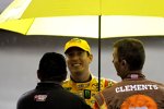 Kyle Busch während der Unterbrechung nach 152 Runden