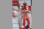 Lewis Hamilton (McLaren) und Fernando Alonso (Ferrari) 