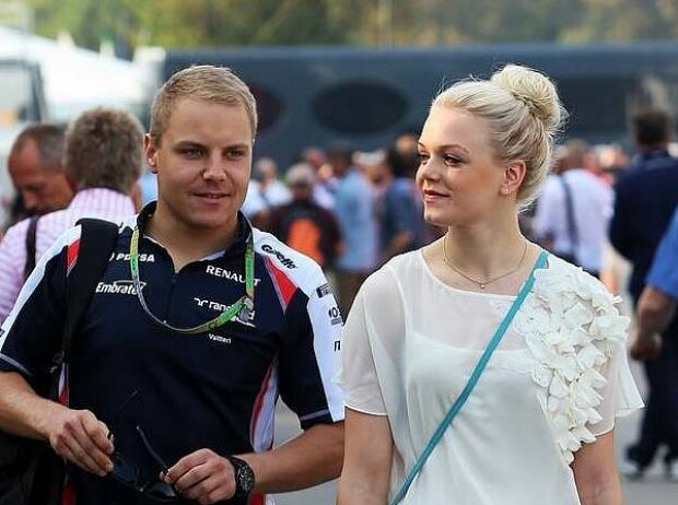 Valtteri Bottas und Emilia Pikkarainen