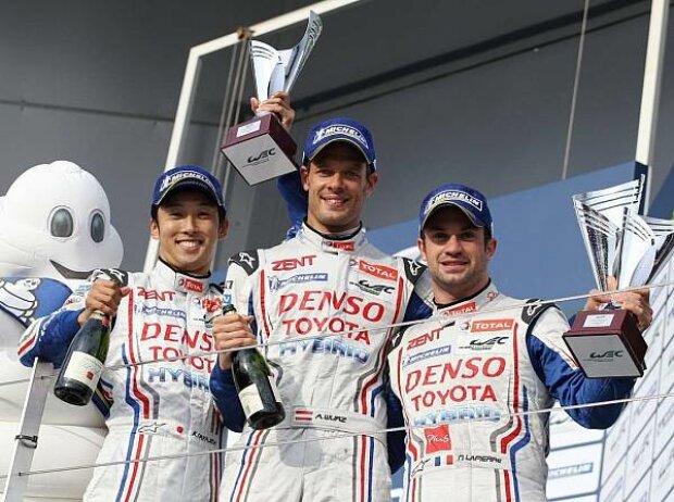 Alexander Wurz, Kazuki Nakajima Alexander Wurz, Kazuki Nakajima