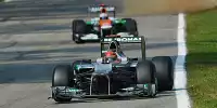Michael Schumacher und Paul di Resta