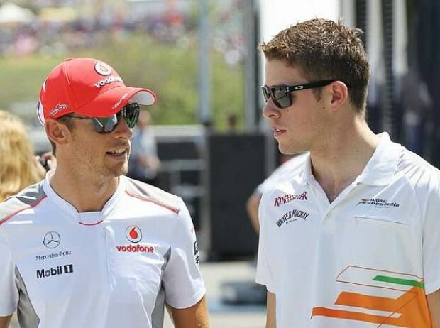 Titel-Bild zur News: Paul di Resta, Jenson Button