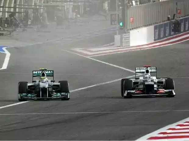 Nico Rosberg und Kamui Kobayashi Titel-Bild zur News: Nico Rosberg und Kamui Kobayashi