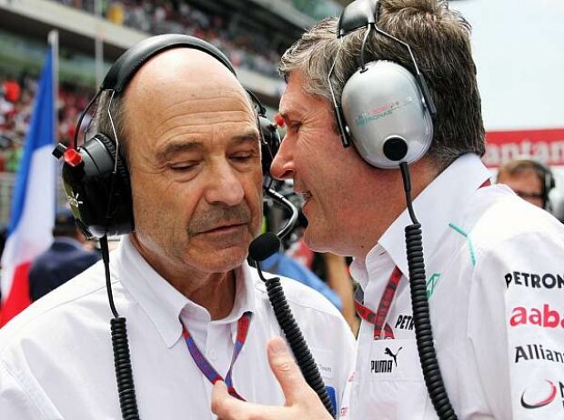Peter Sauber und Nick Fry Peter Sauber und Nick Fry