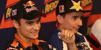 Bild zum Inhalt: Lorenzo & Pedrosa: Die Ruhe vor dem Sturm