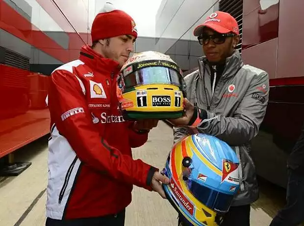 Alonso, Hamilton Titel-Bild zur News: Alonso, Hamilton