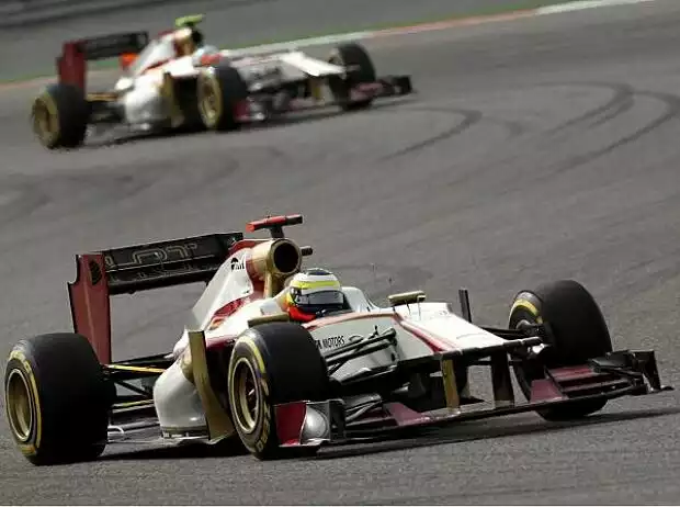 Titel-Bild zur News: Narain Karthikeyan, Pedro de la Rosa