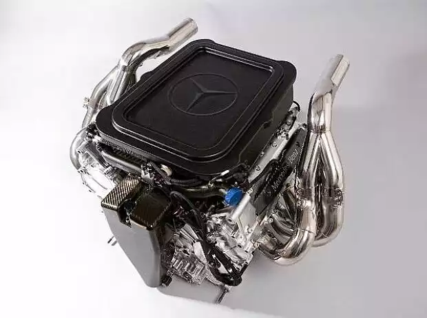 Mercedes-V8-Motor Titel-Bild zur News: Mercedes-V8-Motor