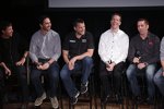 Denny Hamlin, Jimmie Johnson, Tony Stewart, Brad Keselowski und Greg Biffle