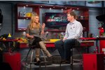 Dale Earnhardt Jun. und ESPN-Moderatorin Nicole Briscoe, die Frau von IndyCar-Pilot Ryan Briscoe