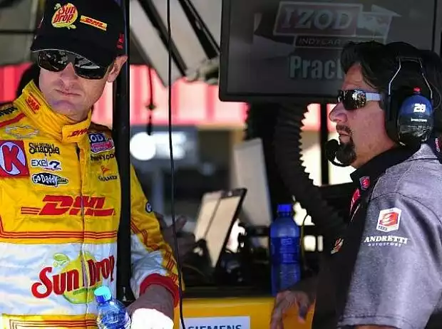 Ryan Hunter-Reay, Michael Andretti Titel-Bild zur News: Ryan Hunter-Reay, Michael Andretti