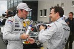 Jamie Green (HWA-Mercedes) und Andy Priaulx (RBM-BMW) 