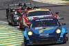 Bild zum Inhalt: Porsche-Piloten in beiden GT-Klassen auf dem Podium