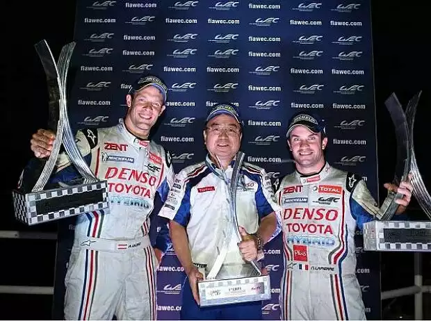 Alexander Wurz, Yoshiaki Kinoshita und Nicolas Lapierre Titel-Bild zur News: Alexander Wurz, Yoshiaki Kinoshita und Nicolas Lapierre