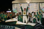 Sieger Ed Carpenter (Carpenter) in der Victory Lane