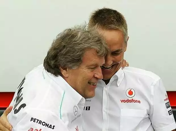 Norbert Haug und Martin Whitmarsh Titel-Bild zur News: Norbert Haug und Martin Whitmarsh