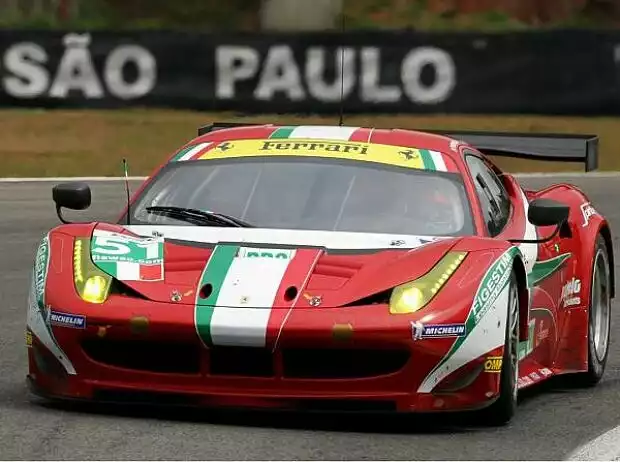 Gianmaria Bruni, Giancarlo Fisichella Titel-Bild zur News: Gianmaria Bruni, Giancarlo Fisichella
