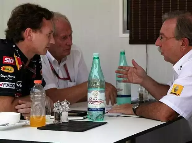 Helmut Marko (Red-Bull-Motorsportchef), Christian Horner (Red-Bull-Teamchef) Titel-Bild zur News: Helmut Marko (Red-Bull-Motorsportchef), Christian Horner (Red-Bull-Teamchef)