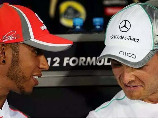 Lewis Hamilton, Nico Rosberg Titel-Bild zur News: Lewis Hamilton, Nico Rosberg