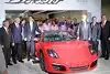 Bild zum Inhalt: Produktionsstart des Porsche Boxster in Osnabrück