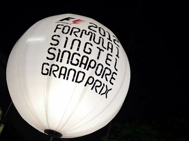 Titel-Bild zur News: Leuchtballon in Singapur