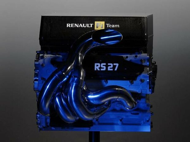Titel-Bild zur News: Renault-RS27-V8-Motor