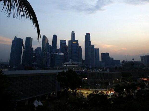 Titel-Bild zur News: Skyline von Singapur