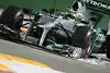Bild zum Inhalt: Mercedes mit viel Arbeit nach dem Freien Training