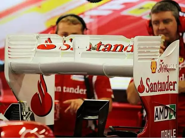 Neuer Ferrari-Heckflügel für Singapur Titel-Bild zur News: Neuer Ferrari-Heckflügel für Singapur